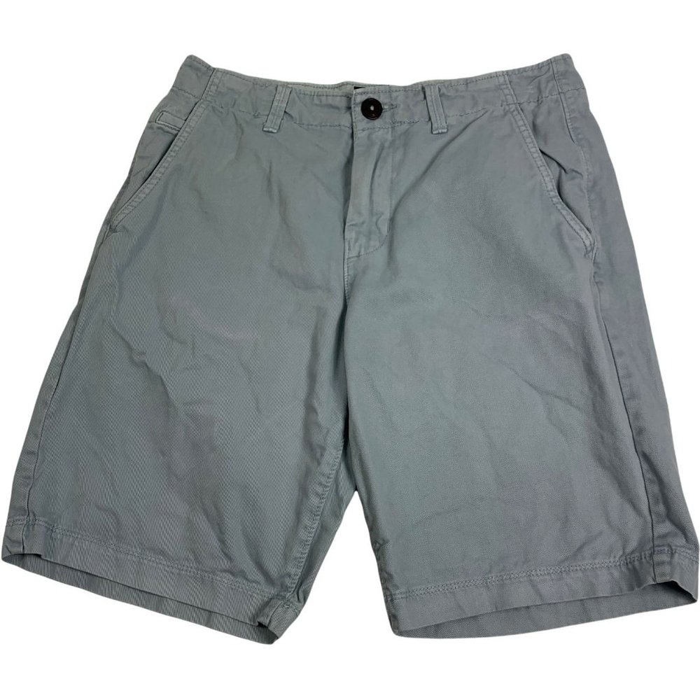 American Eagle 30" Shorts Blue Sky Inseam 10" Casual Flat Front Five Pocket